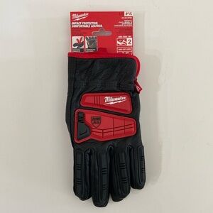 Milwaukee black goatskin leather work gloves 48-22-8782